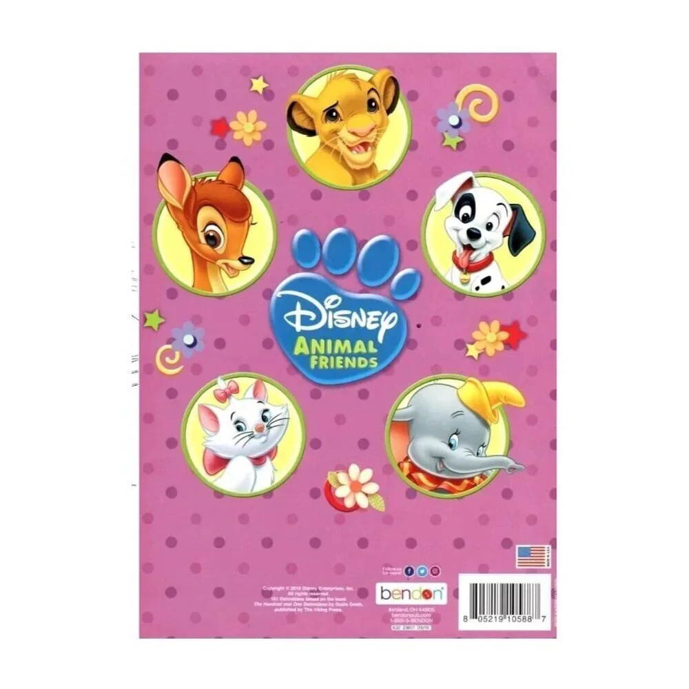 Disney Animal Friends Dumbo Jumbo Coloring & Activity Book Tear/Share Pages